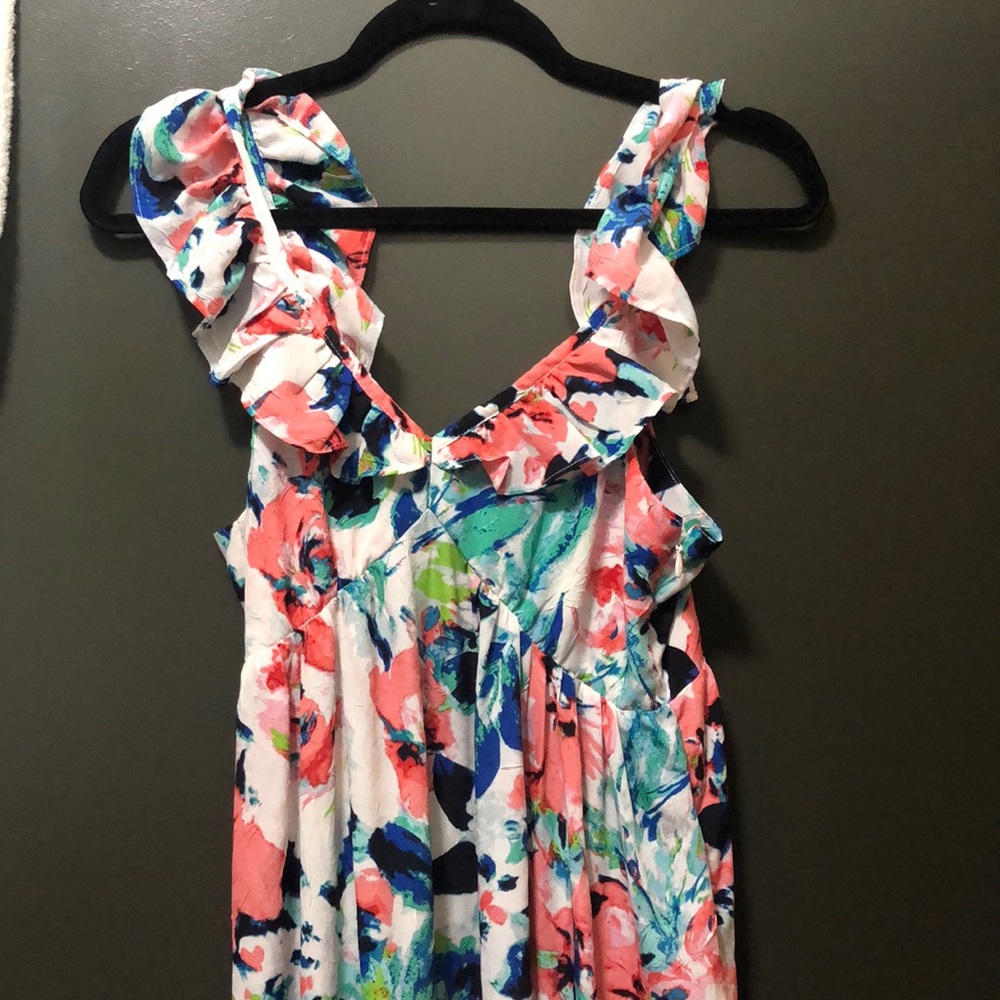 H&M floral maxi dress